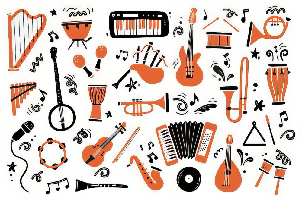 musical instruments